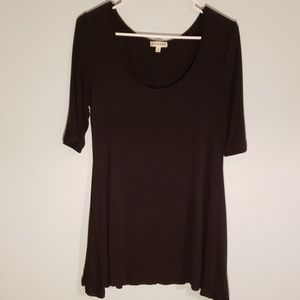 Black 3/4 sleeve Top
